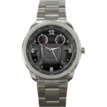 2012 Ford Escape 4wd 4 door xlt Steering Wheel Sport Metal Watch - Stainless Steel