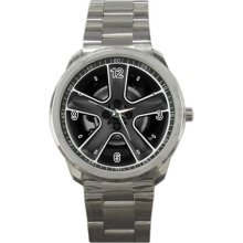 2012 Mini Cooper Clubman 2 door coupe wheel Cap Sport Metal Watch - Stainless Steel