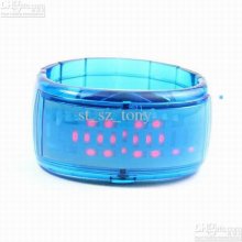 30 Pcs Lot Electronic Digital Plastic Led Sport Watch Unisex Man Wom