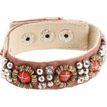 $58 Juicy Couture Wanderlust Embellished Wrap Bracelet Coral