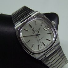 80's Omega Seamaster Silver Dial Cal:1012 Date Auto Man's