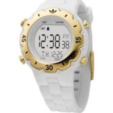 Adidas Wooster Digital White Rubber Watch ADH1938