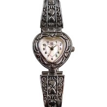 ADVANCE WATCH COMPANY LTD. Ladies Heart Bangle Watch - ADVANCE WATCH
