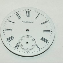 American Waltham 6 Size Pocket Watch Dial Very Nice K5405