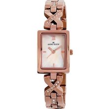 Anne Klein Swarovski Crystal Rose Gold-tone Ladies Watch 10-9424cmrg