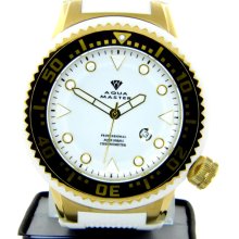 Aqua Master Chronometer White Dial Mens Watch W313 12