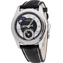 Armand Nicolet M02 Moon Date Lady Steel Black 2