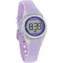 Armitron Ladies Digital Alarm Day/Date Purple Rubber Quartz Watch 45/7021