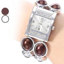 Assorted Colors Women's Plastic Quartz Analog Bracelet Watch