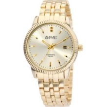 August Steiner Men's Asa824yg Diamond Automatic Bracelet Dress Watch