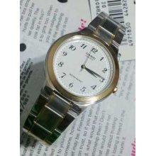 Authentic Casio Mtp-1131g-7b Men's Dress Analog Quartz Dress Two Tone Watch