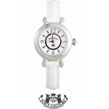 Authentic Juicy Couture Watch Loren White Leather + Free Gift