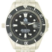 Automatic German U-boot Sub. 600m Waterresistant Helium-safe T0098