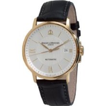 Baume Et Mercier Classima Moa8787 Gents Yellow Gold Case Automatic Date Watch