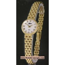 Belair Lady Dress wrist watches: 14kt Yellow Gold a1456y-mop