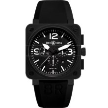 Bell & Ross Aviation BR01-94-CARBON Mens wristwatch