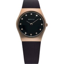 Bering Ladies Classic Rose Gold Plated Watch 11927-262