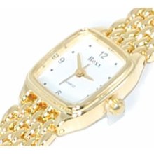 Boxx Ladies Elegant Gold Mesh Bracelet Strap Watch
