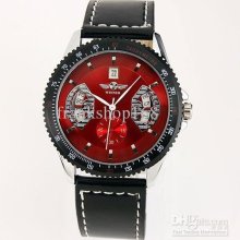 Brand Men Mechanical Watch New Gents Men Automatic Wrist Watch Black