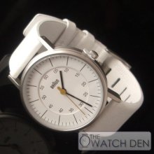 Braun - Ladies White Strap And White Dial Watch - Bn0011whwhl