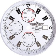Breitling A1337011 A660 Original Super Avenger White Mens Watch Dial