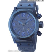 Brera Bretc4521 Eterno Chrono Tonal Blue 45mm Date Fast Shipping
