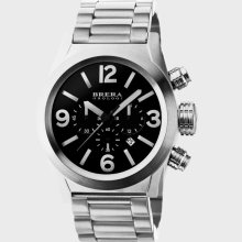 Brera Orologi Men's Eterno Watch - Black - Stainless Steel