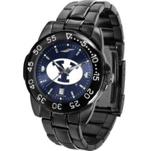 Brigham Young Cougars Fantom Sport Watch, Anochrome Dial, Black - FANTOM-A-BYC