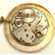 Bucherer As1525 1526 Mechanical - Running Movement - Sold 4 Parts / Repair