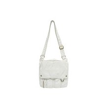 Bueno Pearlized Washed Top Zip Cross Body Bag