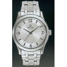 Bulova Classic Collection Men`s Stainless Steel Bracelet Watch