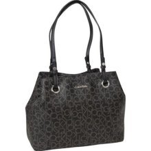 Calvin Klein Key Item Tote Saffiano Leather ...