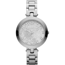 Camille Etched Dial Steel Bracelet Watch