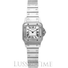 Cartier Santos Galbee Small Stainless Steel Ladies' Watch - W20056D6