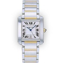 Cartier Tank Francaise Midsize Mens/ladies 2-tone Steel & Gold Watch W51012q4