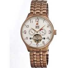 Carucci Ca2143rg-wh Automatic Mens Watch