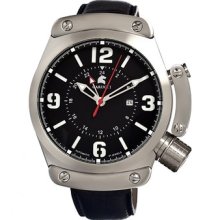 Carucci Ca2170bk-wh Quarto Mens Watch Low Price Guarantee + Free Knife