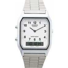 Casio Aq-230a Aq-230a-7b Men's Analog Digital Classic Watch