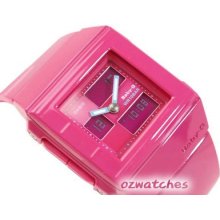 Casio Baby-g Analog-digital Bga-200 Bga-200-4e Red 100% Authentic With Box