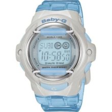 Casio Baby-g Digital 200m Ladies Watch (bg-169wh-2av)