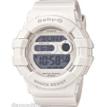 Casio Baby-g Large Case Digital White Watch Bgd140-7a