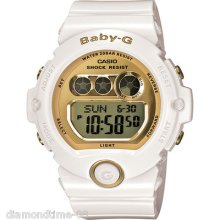 Casio Baby-g Multi-function Digital White Women's Watch Bg6901-7