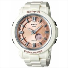Casio baby-g womens pink automatic shock resistant watch bga300-7a2 on sale