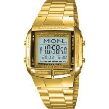 Casio Data Bank Db-360g-9a Vintage Look Gold