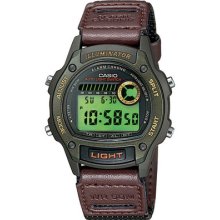 Casio Digital Illuminator 2 Time Zones Watch W-94hf-3av