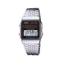 Casio Digital Men's Alarm Metal Solar Watch