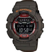 Casio G-Shock G-LIDE Leather Multi Alarm Watch GLS-100-5 GLS100