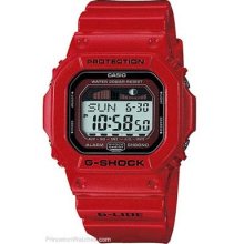 Casio G-Shock G-Lide 200m Backlight Digital Display Red GLX5600-4