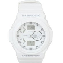 Casio G-shock Men's Ga150-7a Matte White 3d Digital Sport Watch
