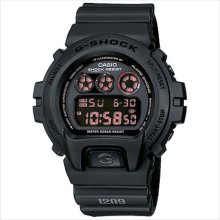 Casio g-shock mens black resin perpetual calendar digital watch dw6900ms-1
